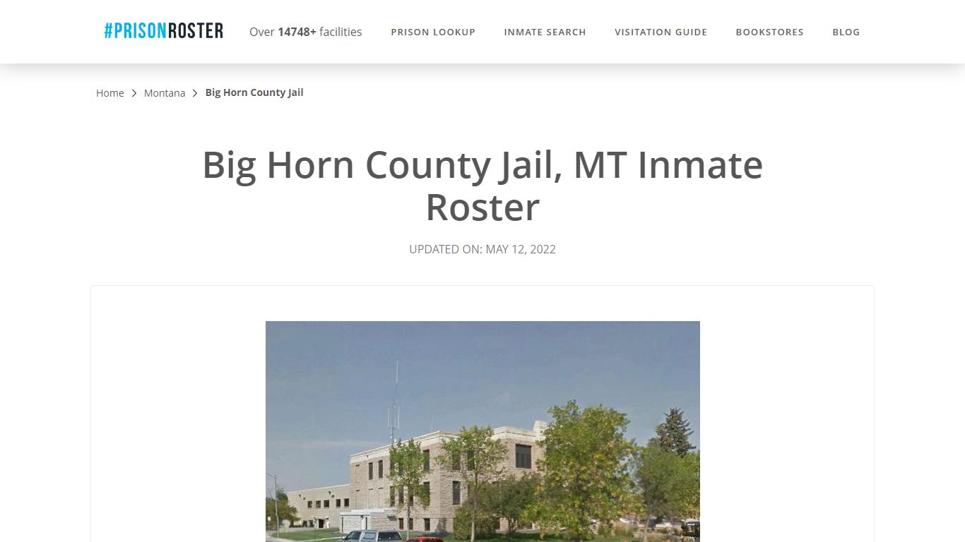 Big Horn County Jail, MT Inmate Roster
